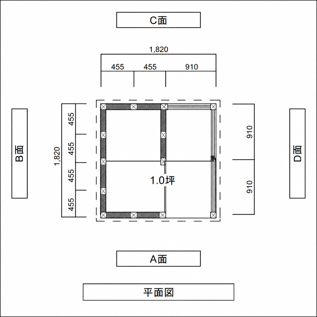 ペットハウス-LD　国産材使用