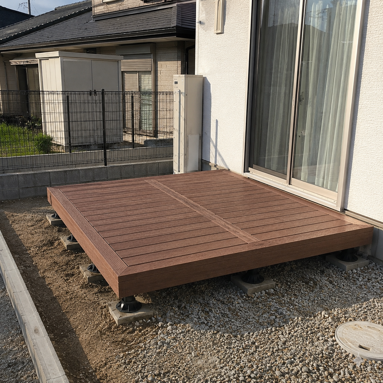 ウッドデッキ